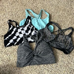 4 sports bras